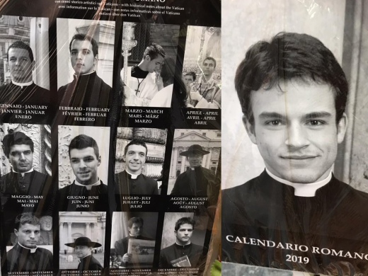 Creator Admits Rome S Hot Priest Calendar Rarely Features Priests