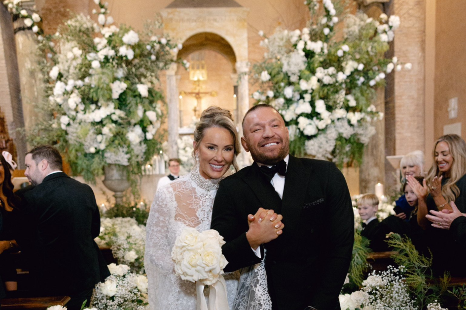 Conor McGregor says God guided his wedding, as Vatican request date change