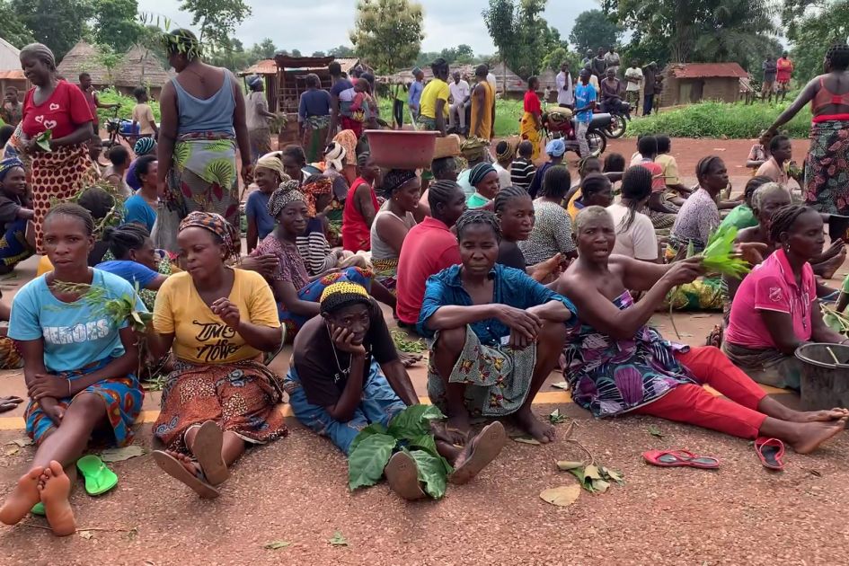 Women and children protest in Nigerian town after another deadly attack