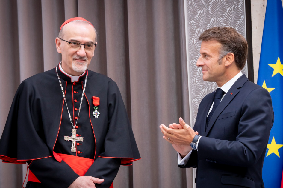 Jerusalem cardinal awarded France's highest honour for peace efforts