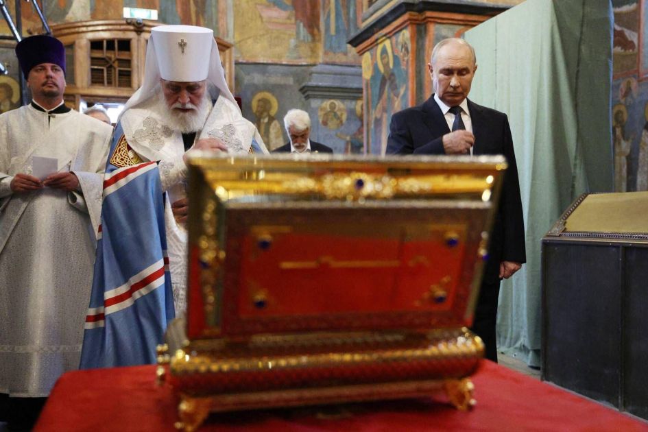 Russia turns to relics and clerics in war on Ukraine