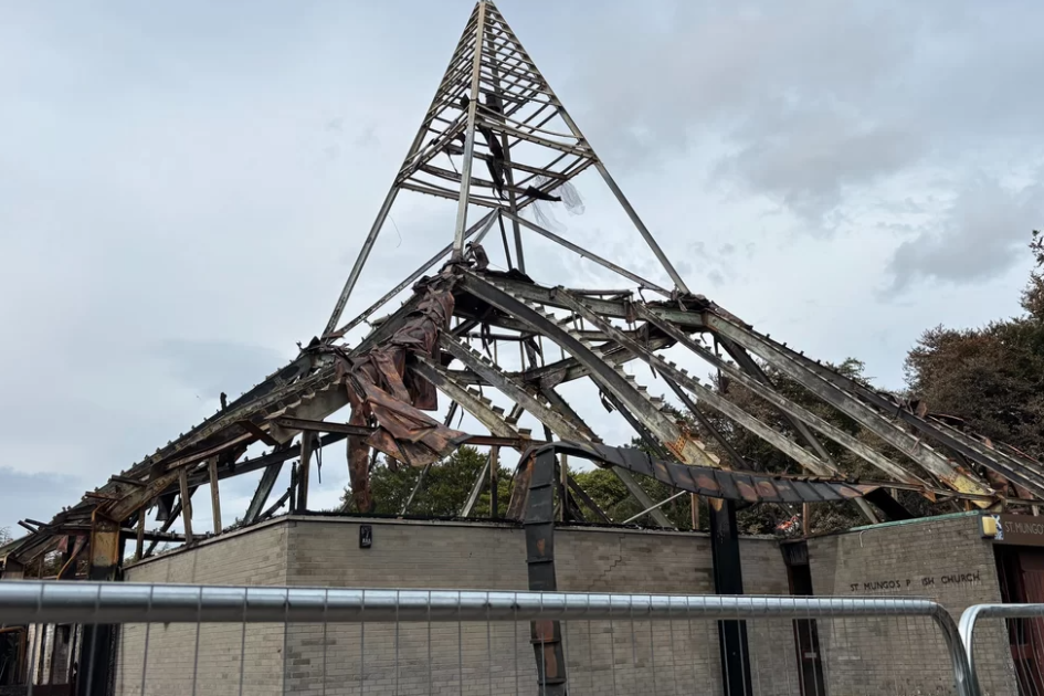 Iconic Scottish church destroyed by deliberate fire to be rebuilt