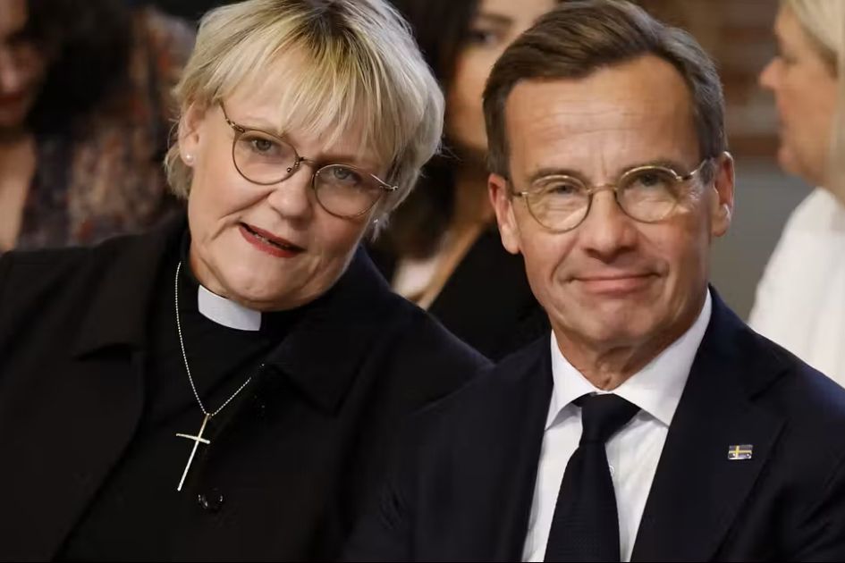 Church of Sweden opens inquiry into PM's wife following complaints