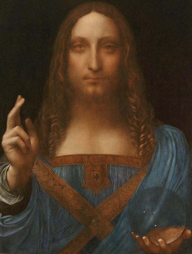Salvator Mundi by Leonardo da Vinci. Photograph: AP