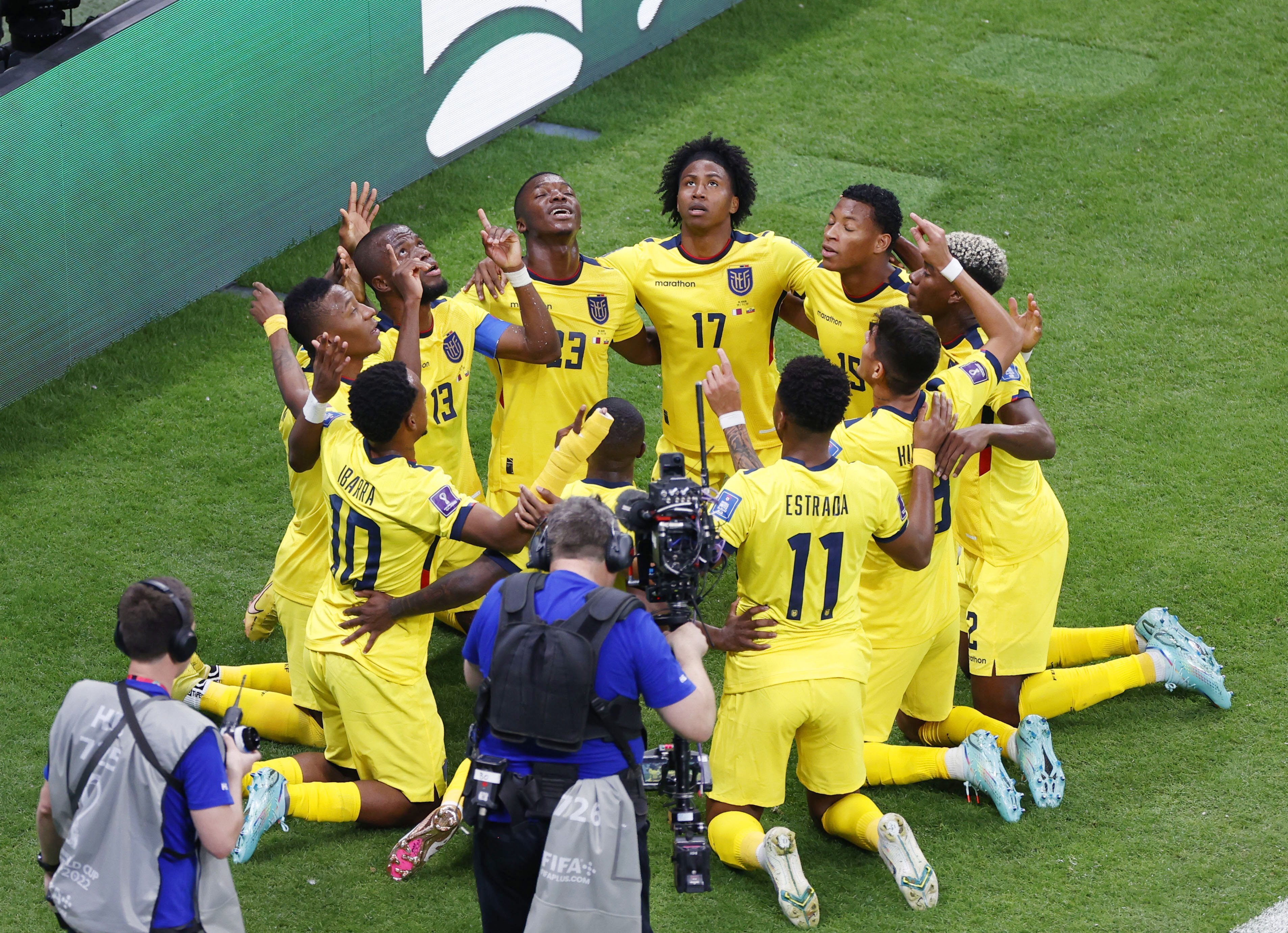 World Cup: Ecuador's players dedicate all goals to God