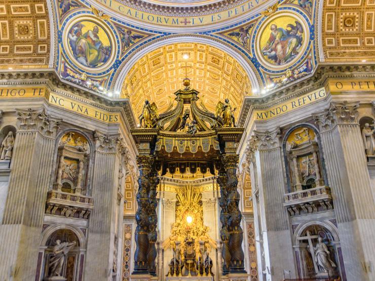 St Peter's Basilica canopy to be restored after 260 years