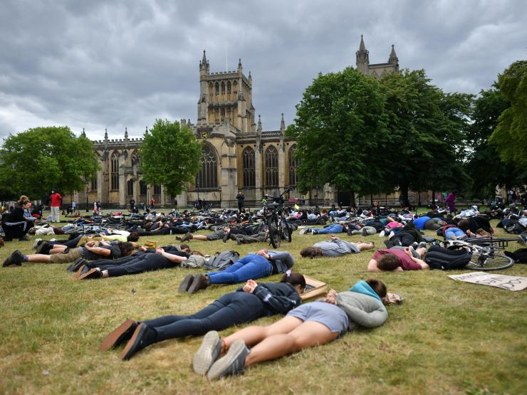 Black live matter protests bristol cathedral PA.jpg
