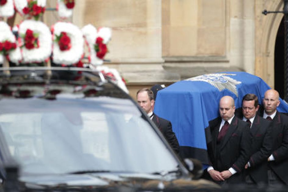 Southwark Cathedral hosts funeral for PC Keith Palmer