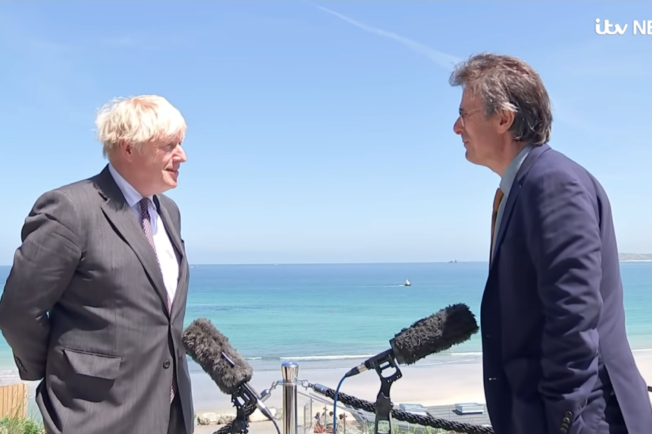 WATCH Boris Johnson quotes Bible when asked if he believes in God