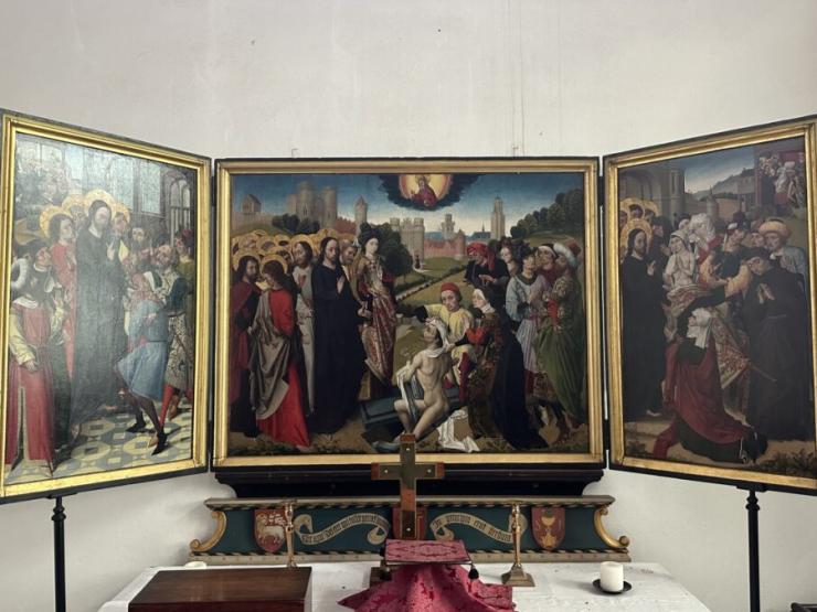 Almshouse auctions altarpiece worth millions to benefit local community