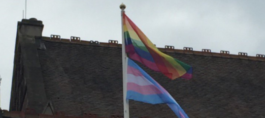 Hate crime investigated after LGBT flag torn down from London church