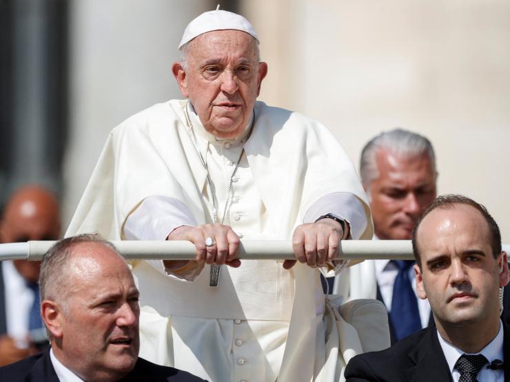 Pope Francis climate change.JPG