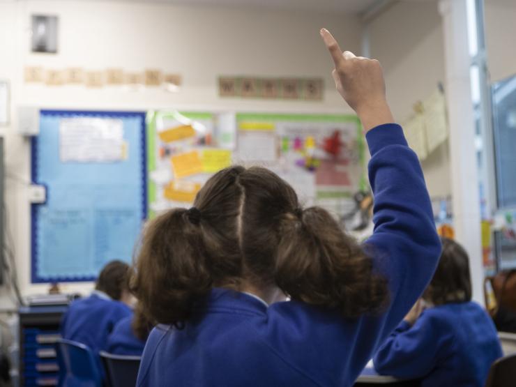 Pupil hand raised Photo credit Danny Lawson PA Wire.jpg