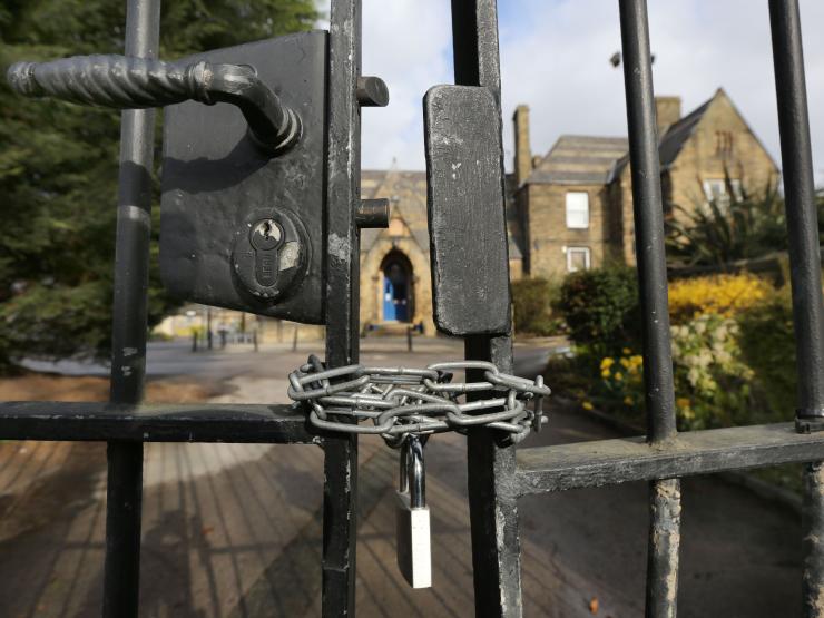 Locked school.JPG