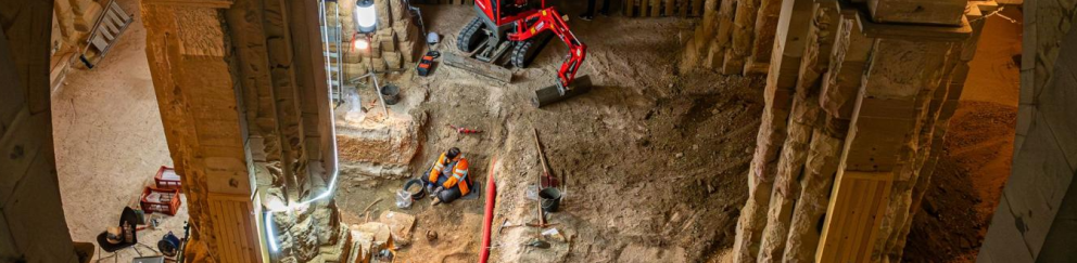 Secret staircase to 400-year-old vault unearthed in French church