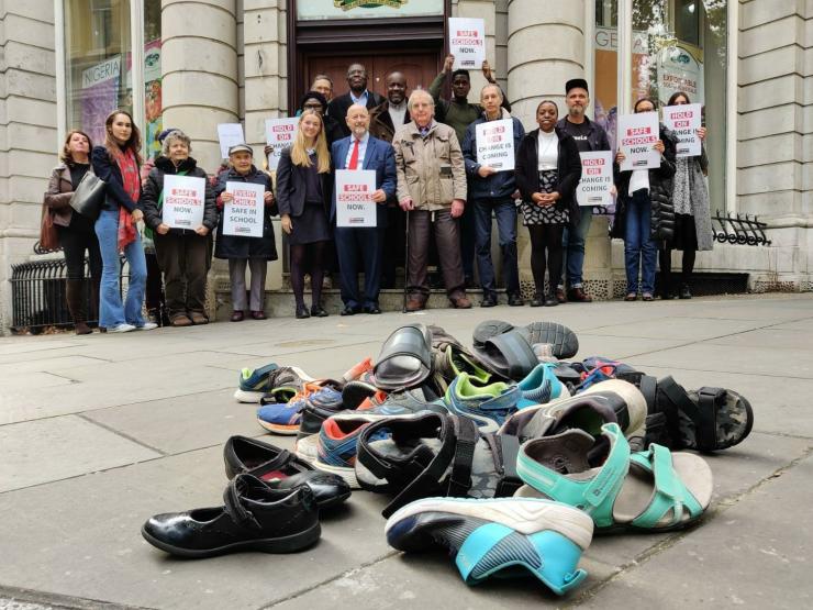 Nigerian High Commission Protest school abductions leah sharibu CSW.jpg