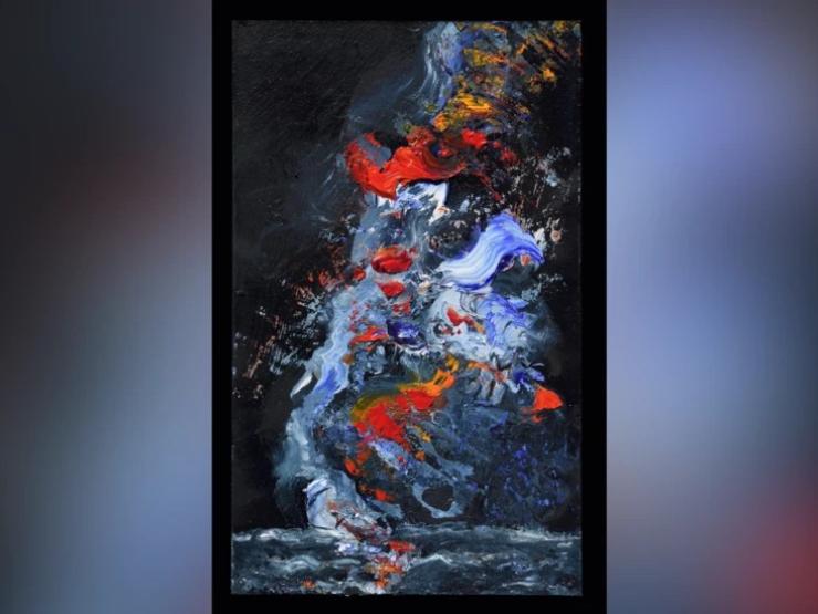 Selling like hot-cakes', church raffles Maggi Hambling painting for new  heat pump