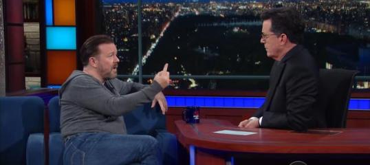 Ricky Gervais challenged on his atheism