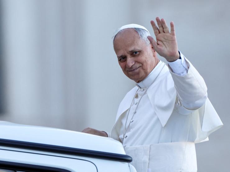 pope leo hand.JPG