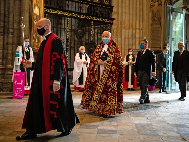 Westminster Abbey David Hoyle Dean PA Aaron Cown.jpg