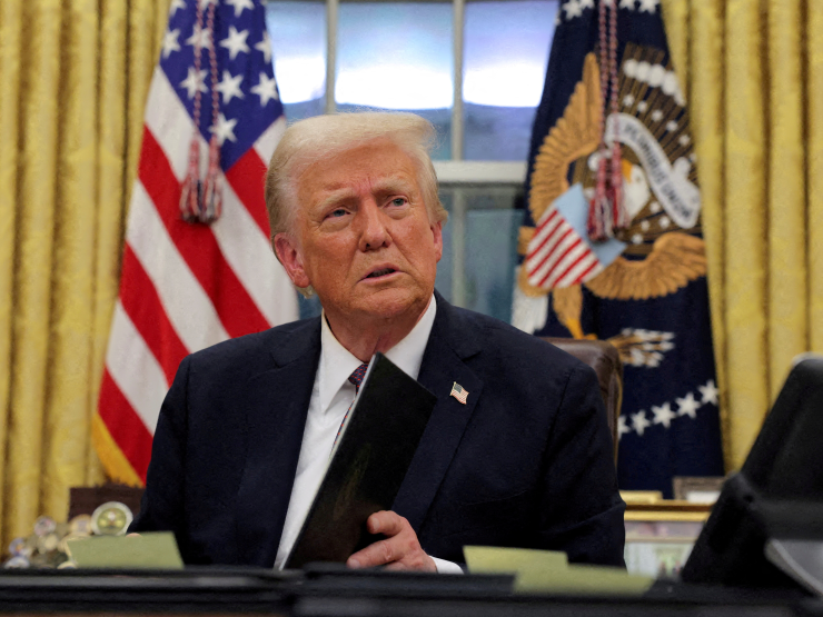 Trum oval office