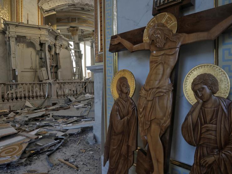 Odesa cathedral destroyed.JPG