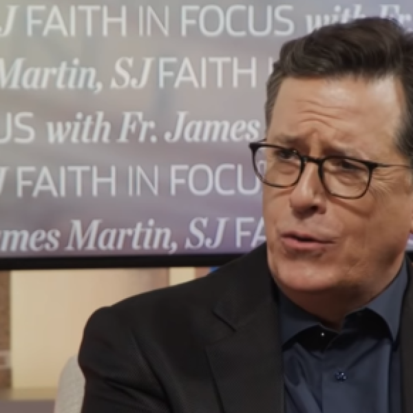 Stephen Colbert shares why he returned to Christ after becoming an atheist