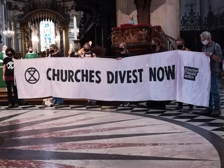 Climate chage protest St Pauls 1.jpg