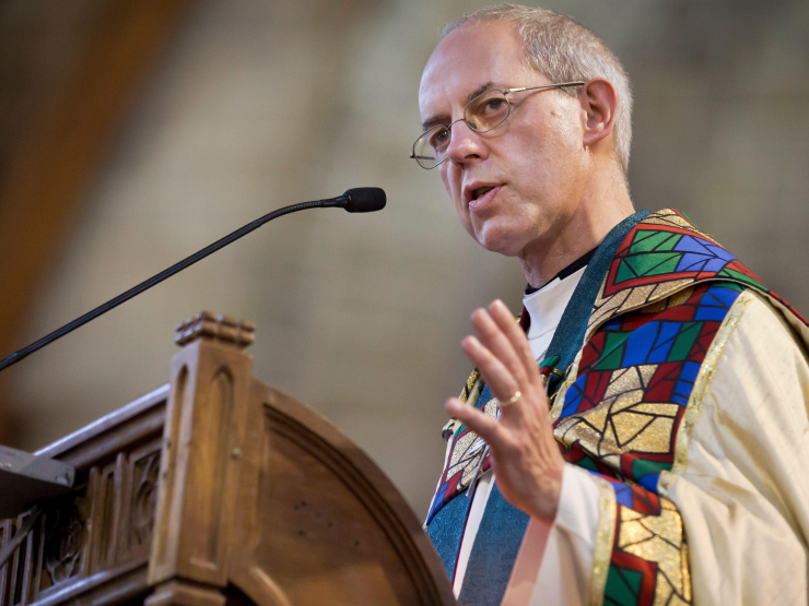 Justin Welby preaching