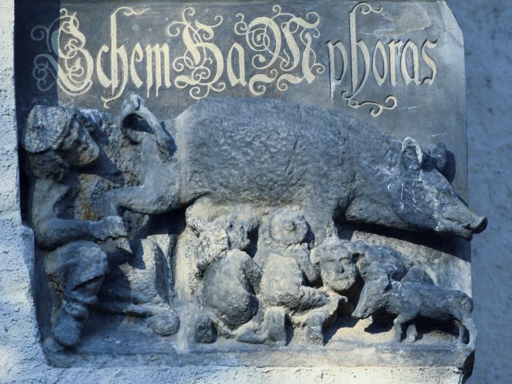 anti-semitic sculpture.JPG