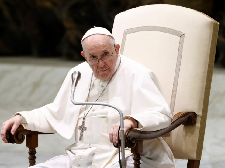 POPE on french priest death Credit Reuters.JPG