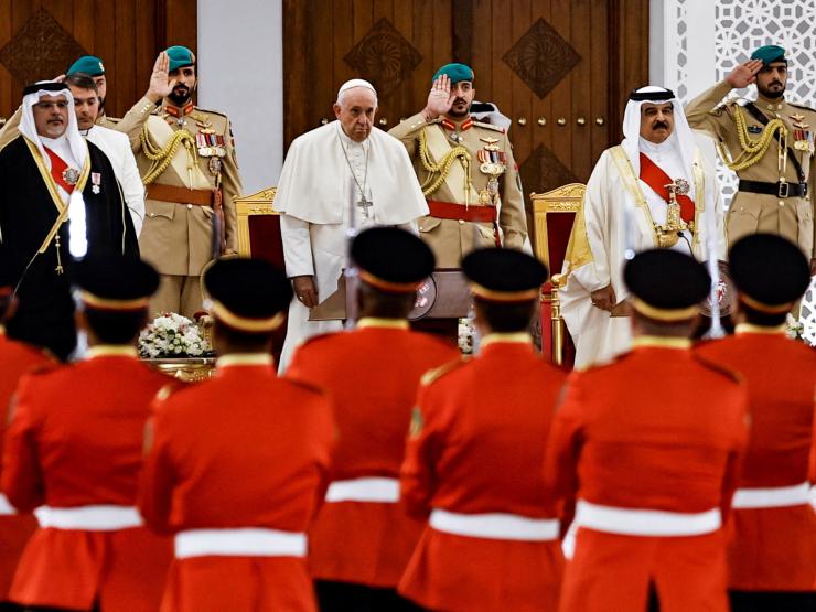 Pope Bahrain death sentences.JPG