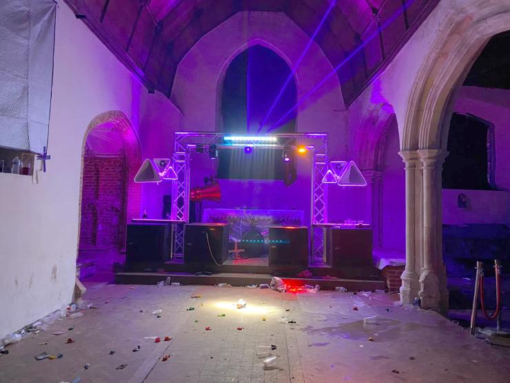 new years eve party in All Saints East Horndon1 Credit Essex Police.jpg