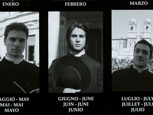 #39 Hot priest #39 calendar divides stars of TV show Loose Women