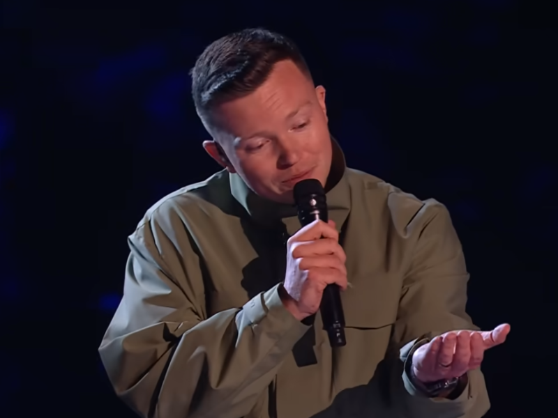 The Lord is my refuge and my strength': Christian poet wins BGT golden  buzzer