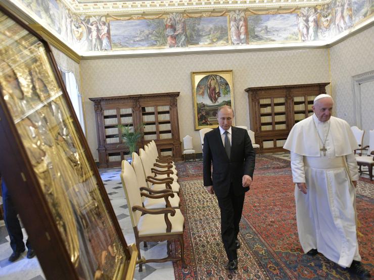 pope and putin 2019 reuters.JPG