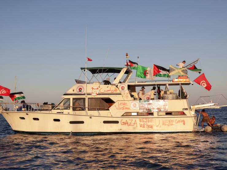 PALESTINIANS-SUMUD-FLOTILLA