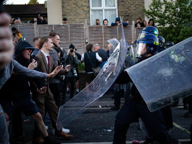southampton police riots