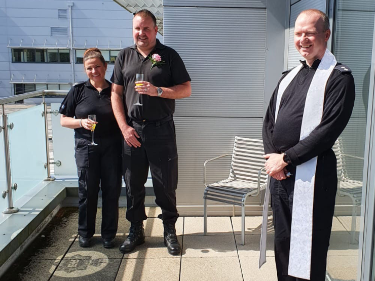 police wedding coronavirus.jpg