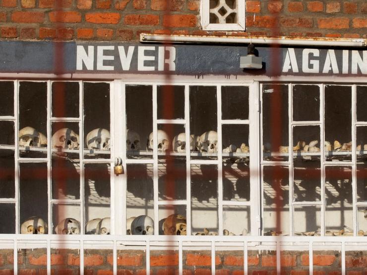 Rwanda genocide never again sign.JPG