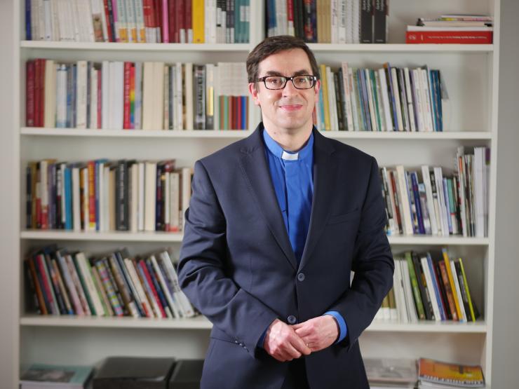 Rev Dr Bernard Randall chaplain Trent College CC.jpg