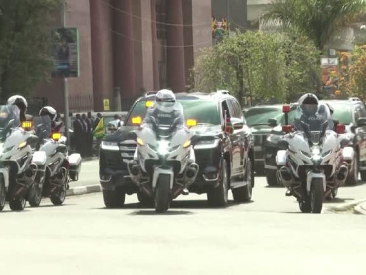 Kenya motorcade reuters