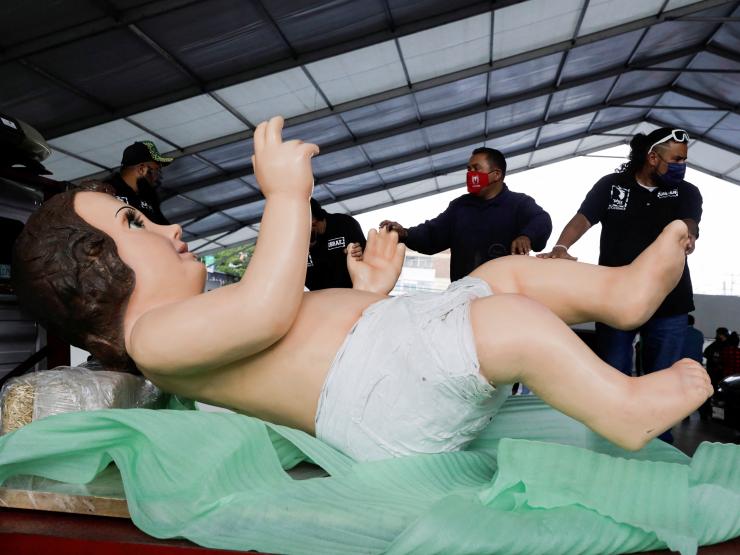 Baby Jesus statue in Mexico 3 .JPG