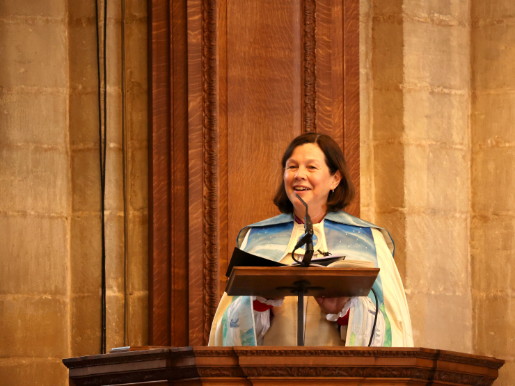 First female bishop to preach live at BBC Pentecost service