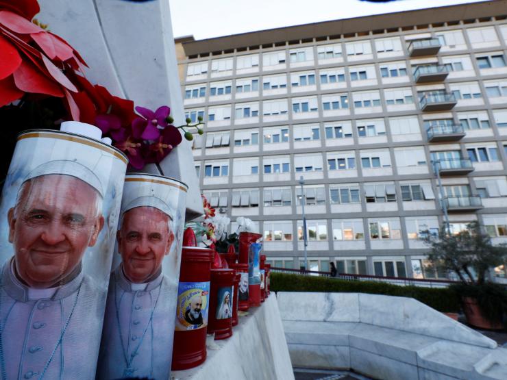 pope candles hospital