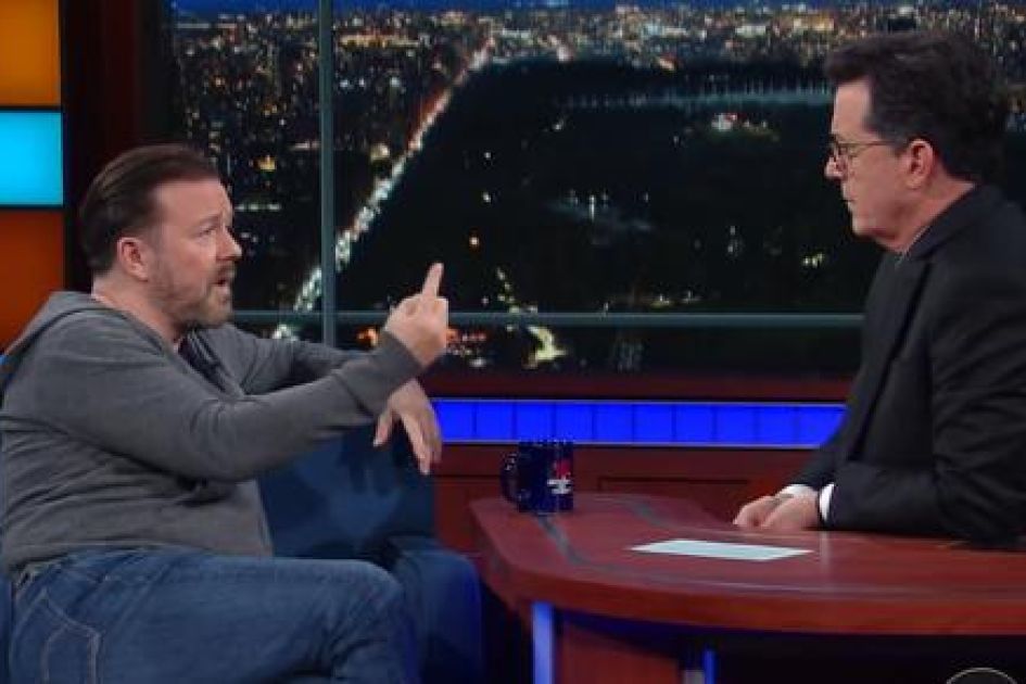 Ricky Gervais challenged on his atheism