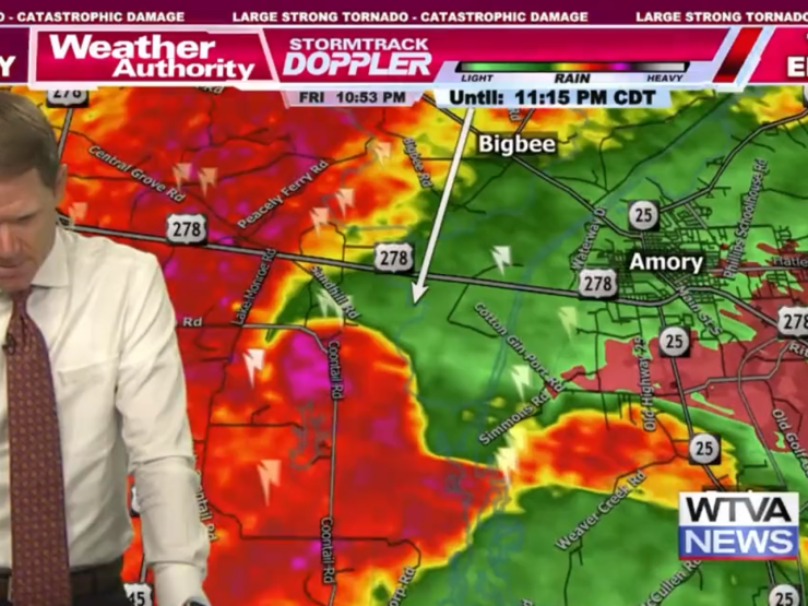 TV Weatherman Prays ‘Jesus Help Them’ In Face Of Mississippi Tornado