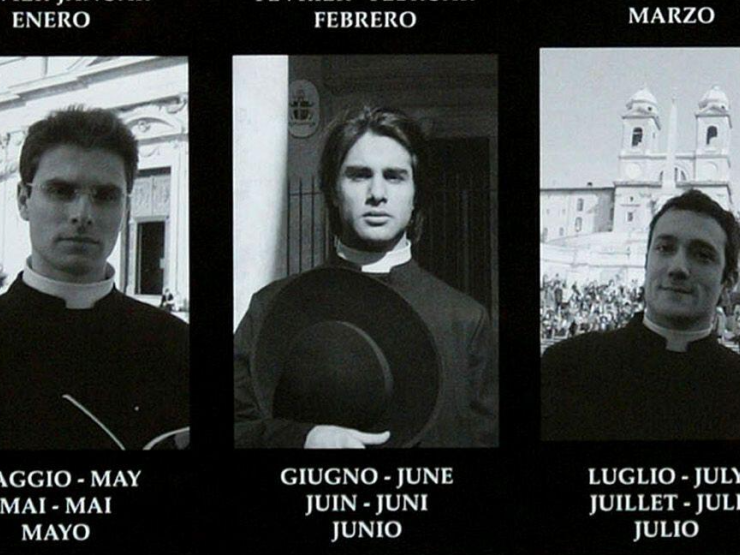 'Hot priest' calendar divides stars of TV show Loose Women