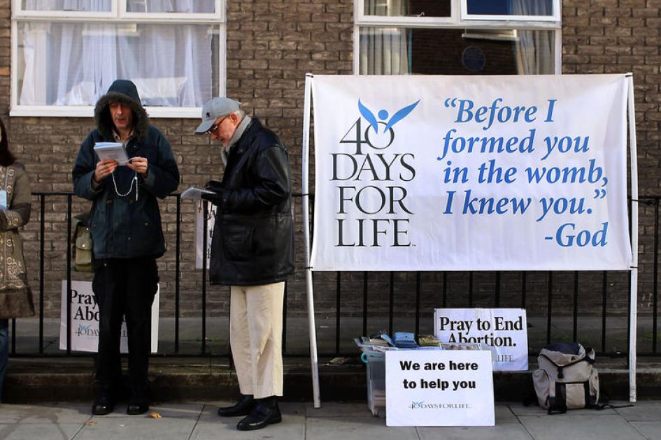 21 of UK adults would support ‘censorship zones’ around abortion clinics