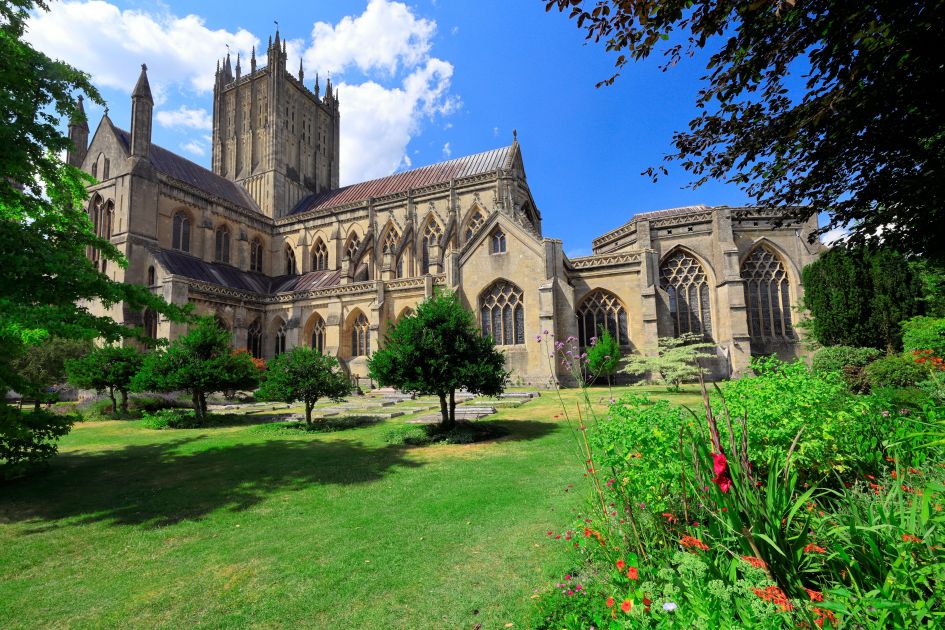 Wells Cathedral named among UK's most beautiful places